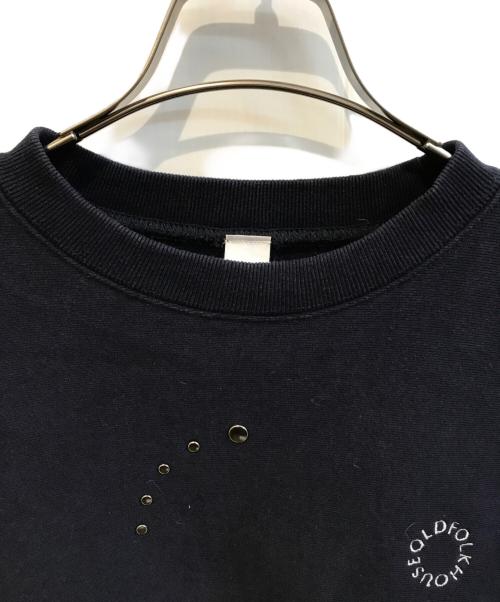 OLD FOLK HOUSE（オールドフォークハウス）old folk house (オールドフォークハウス) クルーネックスウェット　OFH003PO61 ネイビー サイズ:Sの古着・服飾アイテム