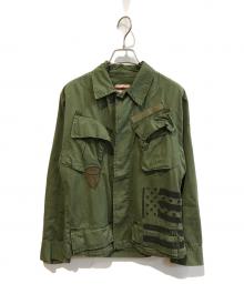 US ARMY（ユーエスアーミー）の古着「ジャングルファティーグジャケット」｜カーキ