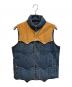 SUGAR CANE（シュガーケーン）の古着「ダウンベスト」｜インディゴ