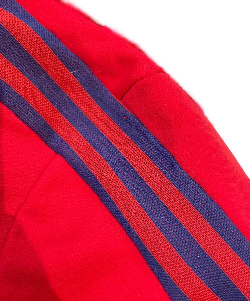 adidas（アディダス）adidas (アディダス) ハーフジップパーカー レッド サイズ:表記なしの古着・服飾アイテム