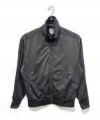 adidasアディダス）の古着「グラフィックモノグラムトラックジャケット　HZ4155」｜ブラック