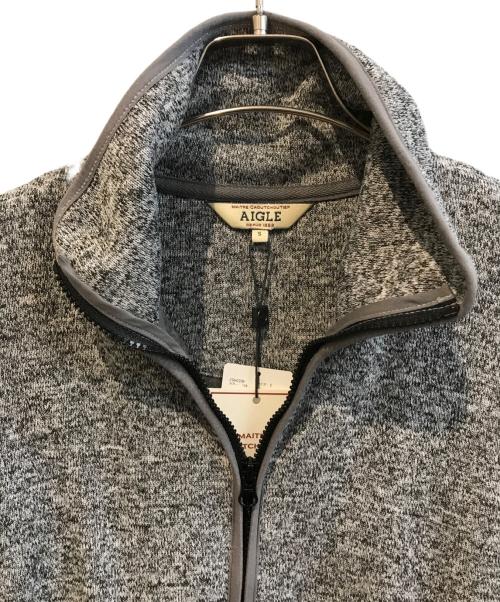 AIGLE（エーグル）AIGLE (エーグル) フリースジャケット　ZSH003F グレー サイズ:S 未使用品の古着・服飾アイテム