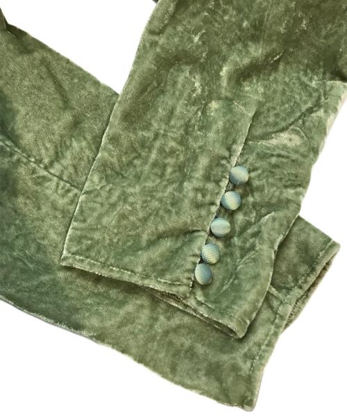 forte forte（フォルテ・フォルテ）forte forte (フォルテ・フォルテ) ベロアワンピース グリーン サイズ:Freeの古着・服飾アイテム