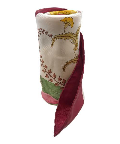 GUCCI（グッチ）GUCCI (グッチ) シルクスカーフ ピンクの古着・服飾アイテム