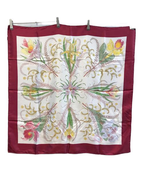 GUCCI（グッチ）GUCCI (グッチ) シルクスカーフ ピンクの古着・服飾アイテム