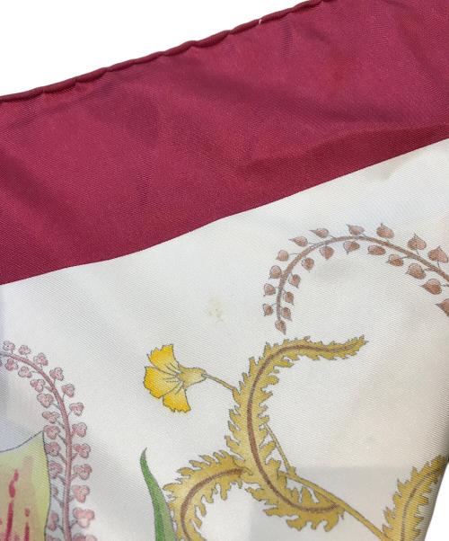 GUCCI（グッチ）GUCCI (グッチ) シルクスカーフ ピンクの古着・服飾アイテム