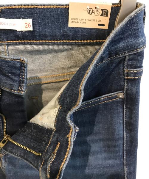 LEVI'S（リーバイス）LEVI'S (リーバイス) デニムパンツ インディゴ サイズ:Ｗ26 未使用品の古着・服飾アイテム