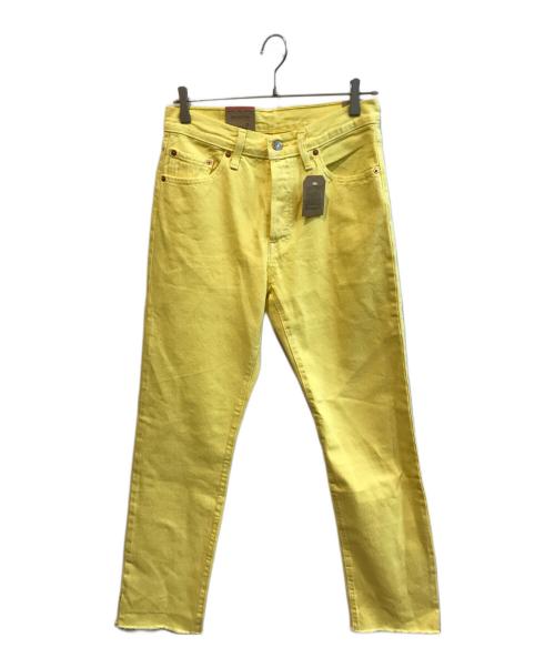 LEVI'S（リーバイス）LEVI'S (リーバイス) 501デニムパンツ イエロー サイズ:Ｗ27 未使用品の古着・服飾アイテム