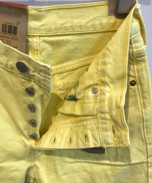 LEVI'S（リーバイス）LEVI'S (リーバイス) 501デニムパンツ イエロー サイズ:Ｗ25 未使用品の古着・服飾アイテム