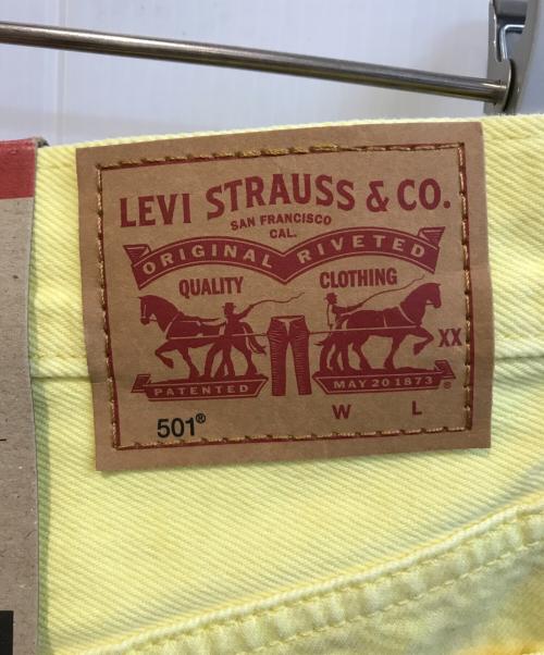 LEVI'S（リーバイス）LEVI'S (リーバイス) 501デニムパンツ イエロー サイズ:Ｗ25 未使用品の古着・服飾アイテム