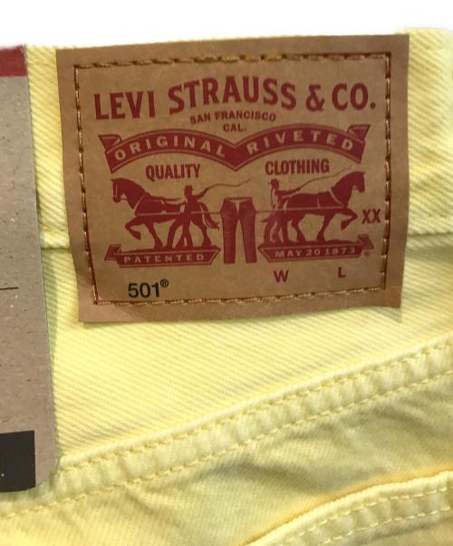LEVI'S（リーバイス）LEVI'S (リーバイス) 501デニムパンツ イエロー サイズ:Ｗ26 未使用品の古着・服飾アイテム