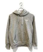 THE NORTH FACEザ ノース フェイス）の古着「Square Logo Hoodie　NT62235」｜グレー