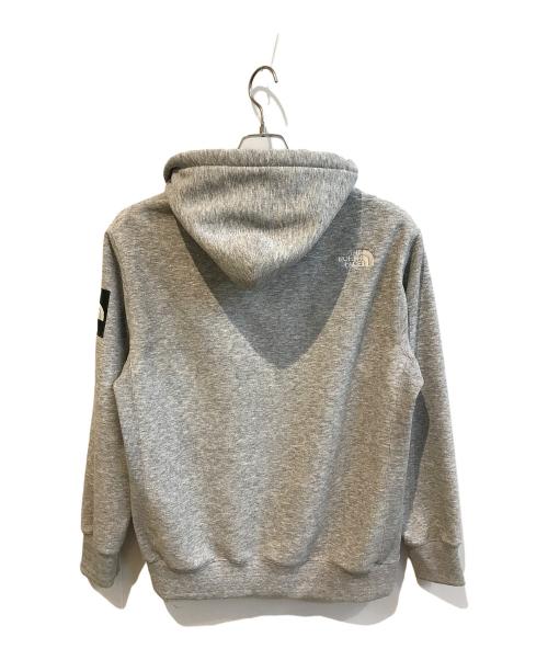 THE NORTH FACE（ザ ノース フェイス）THE NORTH FACE (ザ ノース フェイス) Square Logo Hoodie　NT62235 グレー サイズ:Ｍの古着・服飾アイテム