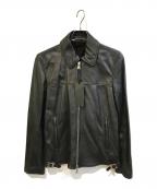 MAGINEマージン）の古着「シープレザージャケット」｜ブラック
