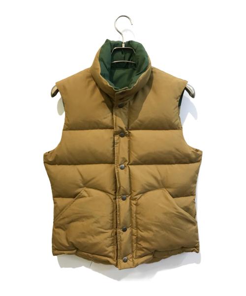 Mt. Rainier Design（マウントレイニアデザイン）Mt. Rainier Design (マウントレイニアデザイン) グースダウンベスト ベージュ サイズ:Freeの古着・服飾アイテム