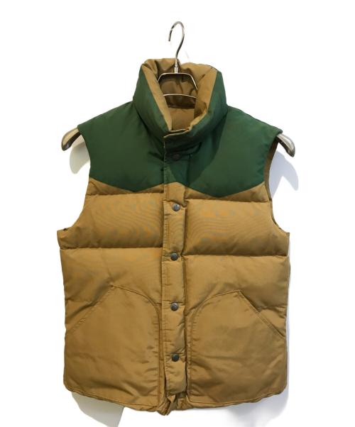Mt. Rainier Design（マウントレイニアデザイン）Mt. Rainier Design (マウントレイニアデザイン) グースダウンベスト ベージュ サイズ:Freeの古着・服飾アイテム