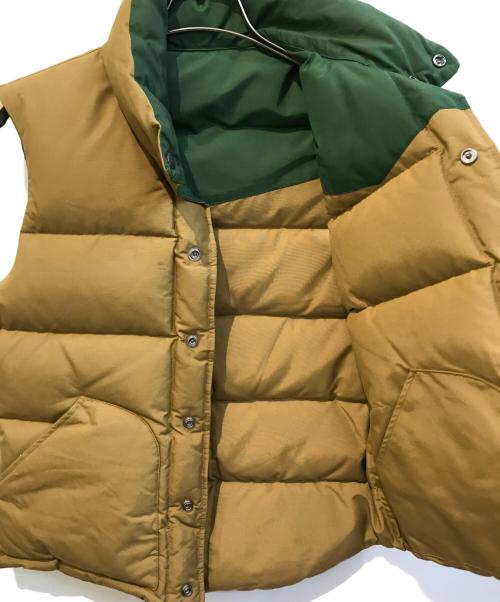 Mt. Rainier Design（マウントレイニアデザイン）Mt. Rainier Design (マウントレイニアデザイン) グースダウンベスト ベージュ サイズ:Freeの古着・服飾アイテム