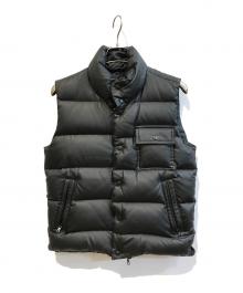 COMME des GARCONS HOMME（コムデギャルソン オム）の古着「特殊樹脂加工ダウンベスト　HB-J073」｜ブラック