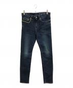 Hysteric Glamourヒステリックグラマー）の古着「スタッズデニムパンツ」｜インディゴ