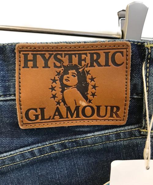 Hysteric Glamour（ヒステリックグラマー）Hysteric Glamour (ヒステリックグラマー) スタッズデニムパンツ インディゴ サイズ:W30 未使用品の古着・服飾アイテム