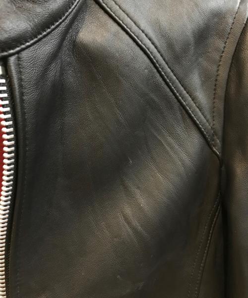 JACKROSE（ジャックローズ）JACKROSE (ジャックローズ) ラムレザージャケット ブラック サイズ:3の古着・服飾アイテム