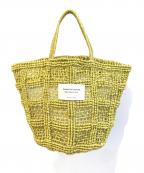 beautiful peopleビューティフルピープル）の古着「カゴバッグ」｜イエロー