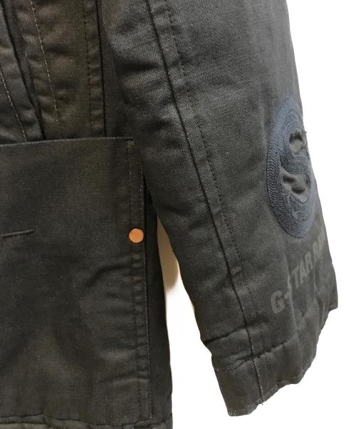 G-STAR RAW（ジースターロゥ）G-STAR RAW (ジースターロゥ) 中綿Pコート ブラック サイズ:Mの古着・服飾アイテム