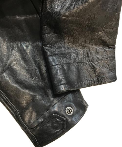 harriss（ハリス）Harriss (ハリス) Ｍ65調レザージャケット ブラック サイズ:Mの古着・服飾アイテム