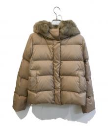 URBAN RESEARCH（アーバンリサーチ）の古着「ラビットフードストレッチショートダウン　UR37-27V002」｜ベージュ