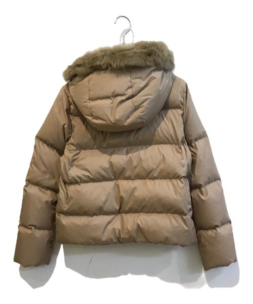 URBAN RESEARCH（アーバンリサーチ）URBAN RESEARCH (アーバンリサーチ) ラビットフードストレッチショートダウン　UR37-27V002 ベージュ サイズ:Mの古着・服飾アイテム