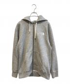 THE NORTH FACEザ ノース フェイス）の古着「Square Logo Full Zip　NT62232」｜グレー