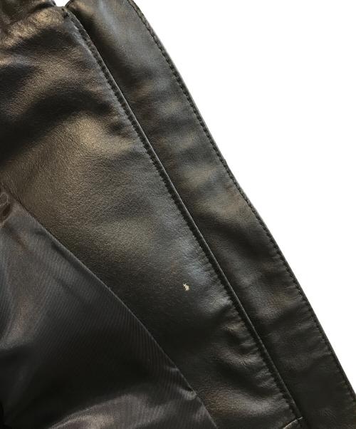 JOURNAL STANDARD（ジャーナルスタンダード）JOURNAL STANDARD (ジャーナルスタンダード) レザーダウンベスト ブラック サイズ:Ｌの古着・服飾アイテム