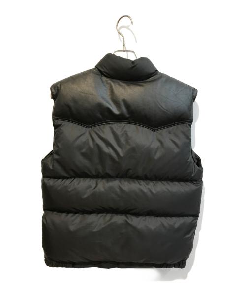Crescent Down Works（クレセントダウンワークス）Crescent Down Works (クレセントダウンワークス) ダウンベスト ブラック サイズ:Ｍの古着・服飾アイテム
