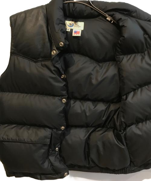 Crescent Down Works（クレセントダウンワークス）Crescent Down Works (クレセントダウンワークス) ダウンベスト ブラック サイズ:Ｍの古着・服飾アイテム
