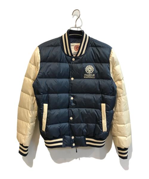 Franklin & Marshall（フランクリン＆マーシャル）Franklin & Marshall (フランクリン＆マーシャル) ダウンジャケット ネイビー サイズ:Sの古着・服飾アイテム