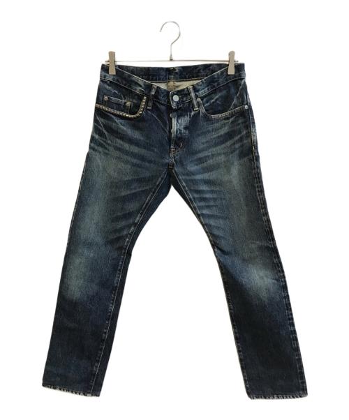 Hysteric Glamour（ヒステリックグラマー）Hysteric Glamour (ヒステリックグラマー) スタッズデニムパンツ インディゴ サイズ:W30の古着・服飾アイテム