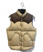 RockyMountainFeatherBedロッキーマウンテンフェザーベッド）の古着「ダウンベスト」｜ベージュ
