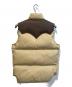 RockyMountainFeatherBed (ロッキーマウンテンフェザーベッド) ダウンベスト ベージュ サイズ:38 未使用品：20000円