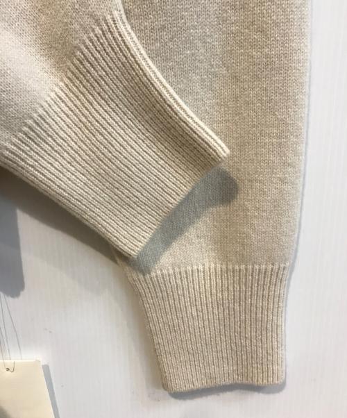 DEUXIEME CLASSE（ドゥーズィエム クラス）Deuxieme Classe (ドゥーズィエム クラス) ミドルゲージタートルネックニット ベージュ サイズ:FREE 未使用品の古着・服飾アイテム