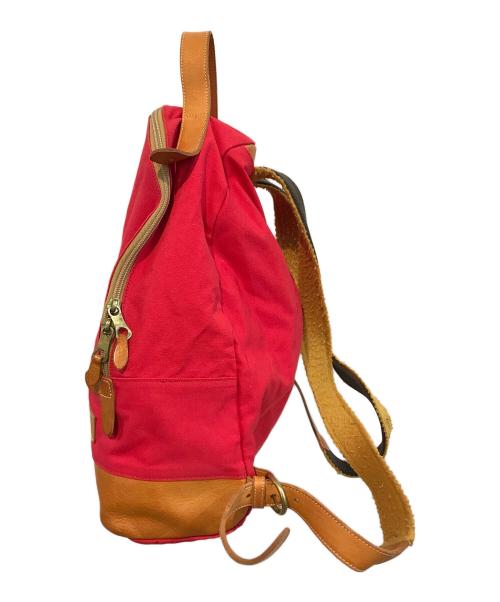 IL BISONTE（イル ビゾンテ）IL BISONTE (イル ビゾンテ) リュック レッドの古着・服飾アイテム