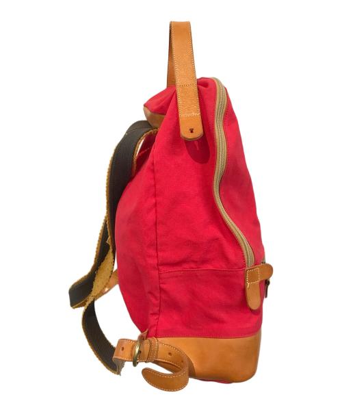 IL BISONTE（イル ビゾンテ）IL BISONTE (イル ビゾンテ) リュック レッドの古着・服飾アイテム