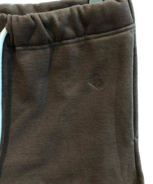 KAPTAIN SUNSHINE（キャプテンサンシャイン）KAPTAIN SUNSHINE (キャプテンサンシャイン) ロゴ刺繍スウェットパンツ　KSBY20FCS01 ブラウン サイズ:Sの古着・服飾アイテム
