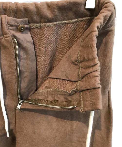 KAPTAIN SUNSHINE（キャプテンサンシャイン）KAPTAIN SUNSHINE (キャプテンサンシャイン) ロゴ刺繍スウェットパンツ　KSBY20FCS01 ブラウン サイズ:Sの古着・服飾アイテム