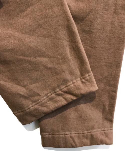 KAPTAIN SUNSHINE（キャプテンサンシャイン）KAPTAIN SUNSHINE (キャプテンサンシャイン) ロゴ刺繍スウェットパンツ　KSBY20FCS01 ブラウン サイズ:Sの古着・服飾アイテム