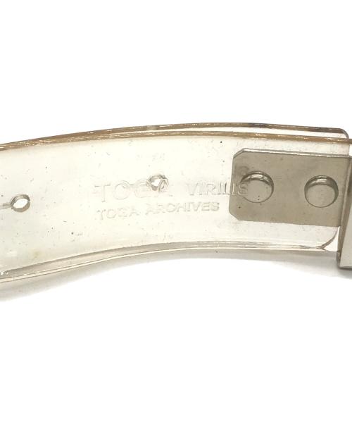 TOGA VIRILIS（トーガ ビリリース）TOGA VIRILIS (トーガ ビリリース) Double buckle clear beltの古着・服飾アイテム