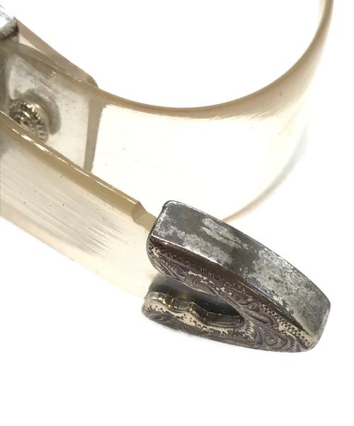 TOGA VIRILIS（トーガ ビリリース）TOGA VIRILIS (トーガ ビリリース) Double buckle clear beltの古着・服飾アイテム