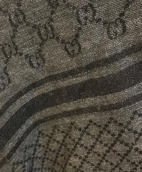 GUCCI（グッチ）GUCCI (グッチ) フォックスファーストール ブラックの古着・服飾アイテム