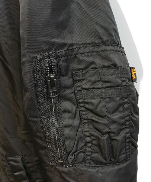 ALPHA（アルファ）ALPHA (アルファ) n(n) by NUMBER (N)INE (エヌエヌバイナンバーナイン) B-15 フライトジャケット　20018-8901 ブラック サイズ:Lの古着・服飾アイテム