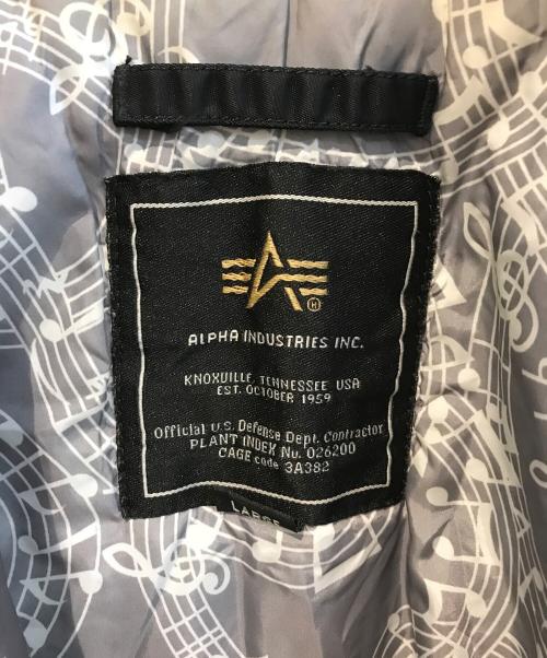 ALPHA（アルファ）ALPHA (アルファ) n(n) by NUMBER (N)INE (エヌエヌバイナンバーナイン) B-15 フライトジャケット　20018-8901 ブラック サイズ:Lの古着・服飾アイテム