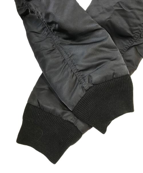 ALPHA（アルファ）ALPHA (アルファ) n(n) by NUMBER (N)INE (エヌエヌバイナンバーナイン) B-15 フライトジャケット　20018-8901 ブラック サイズ:Lの古着・服飾アイテム